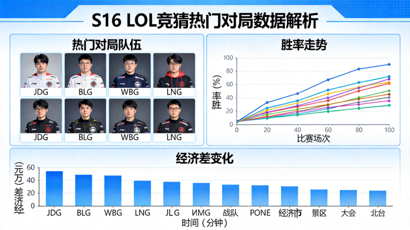 S16下注资讯配图，LOL竞猜官方网站热门对局数据解析图表与走势曲线